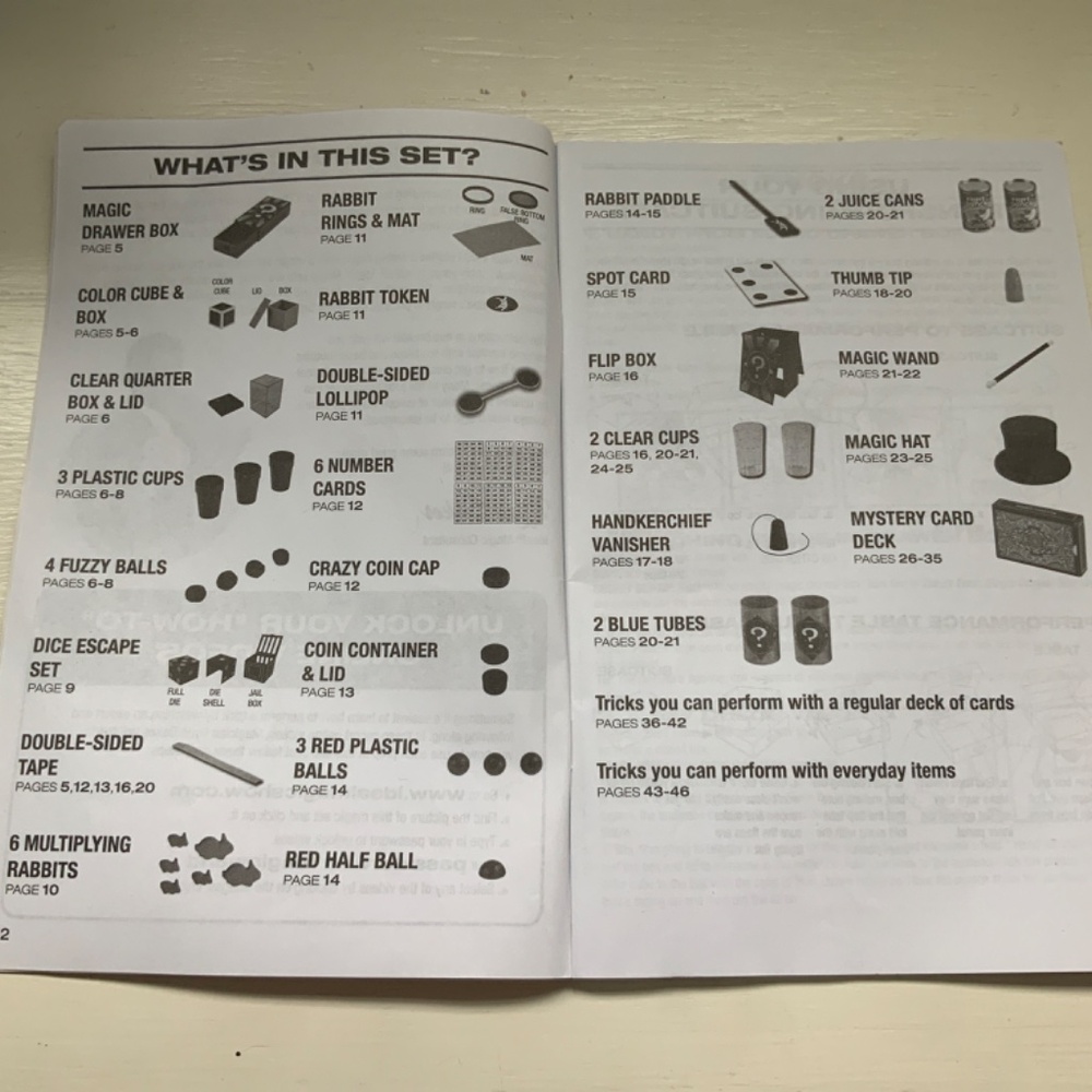 Magic Tricks Complete Set plus bonus book - Picture 3 of 6